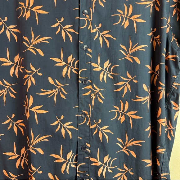 Rodd&Gunn Men’s Cape Beale short sleeve cotton button up shirt in navy Sz Xl - Picture 4 of 9